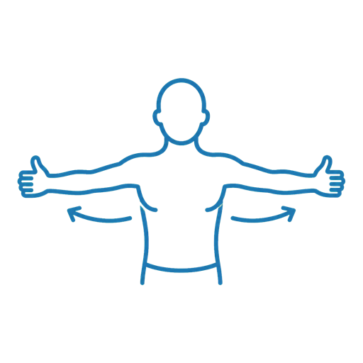 Illustration of a supported chest opener.